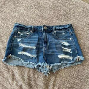 American Eagle Blue Jean Shorts